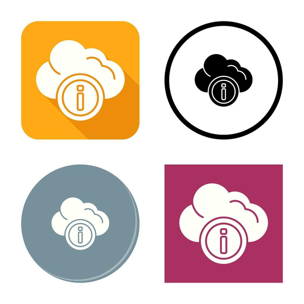 Cloud Computing Vector Icon