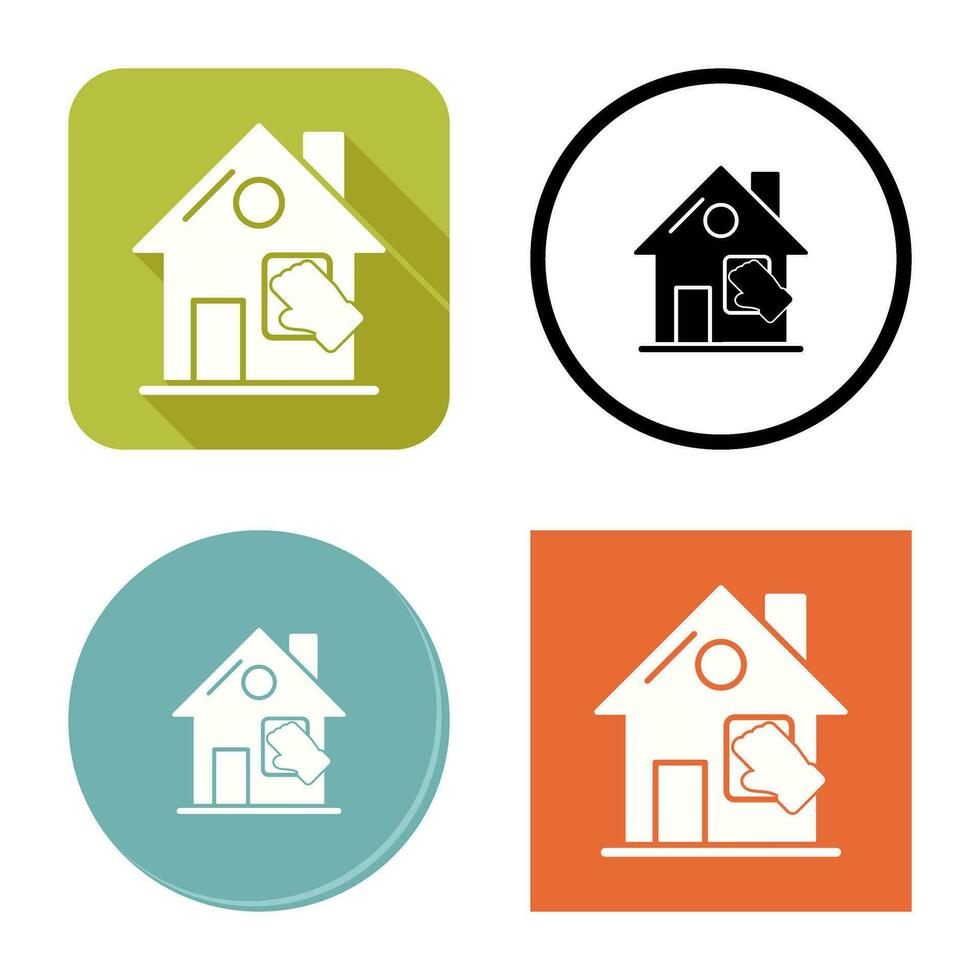 House Cleaning Vector Icon