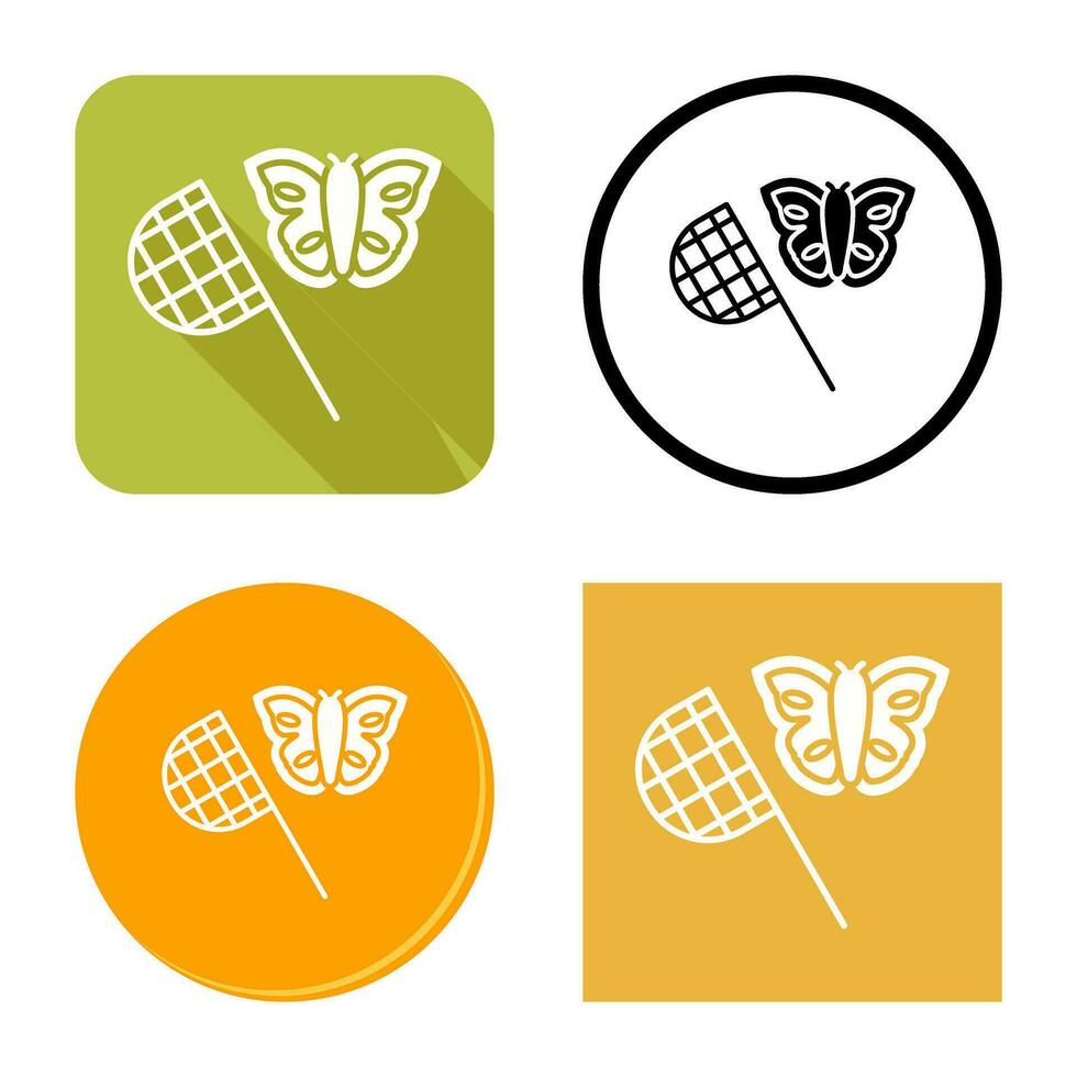 Butterfly Catcher Vector Icon