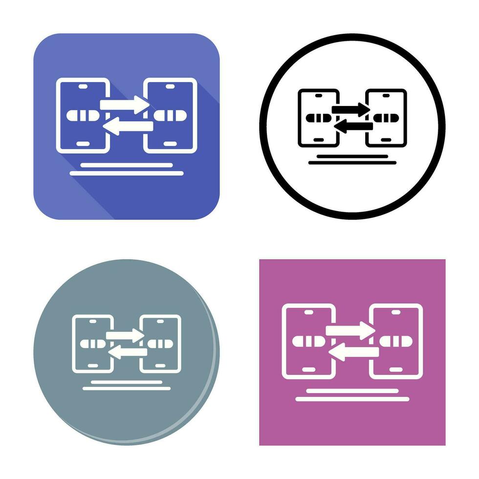 Data Synchronization Vector Icon