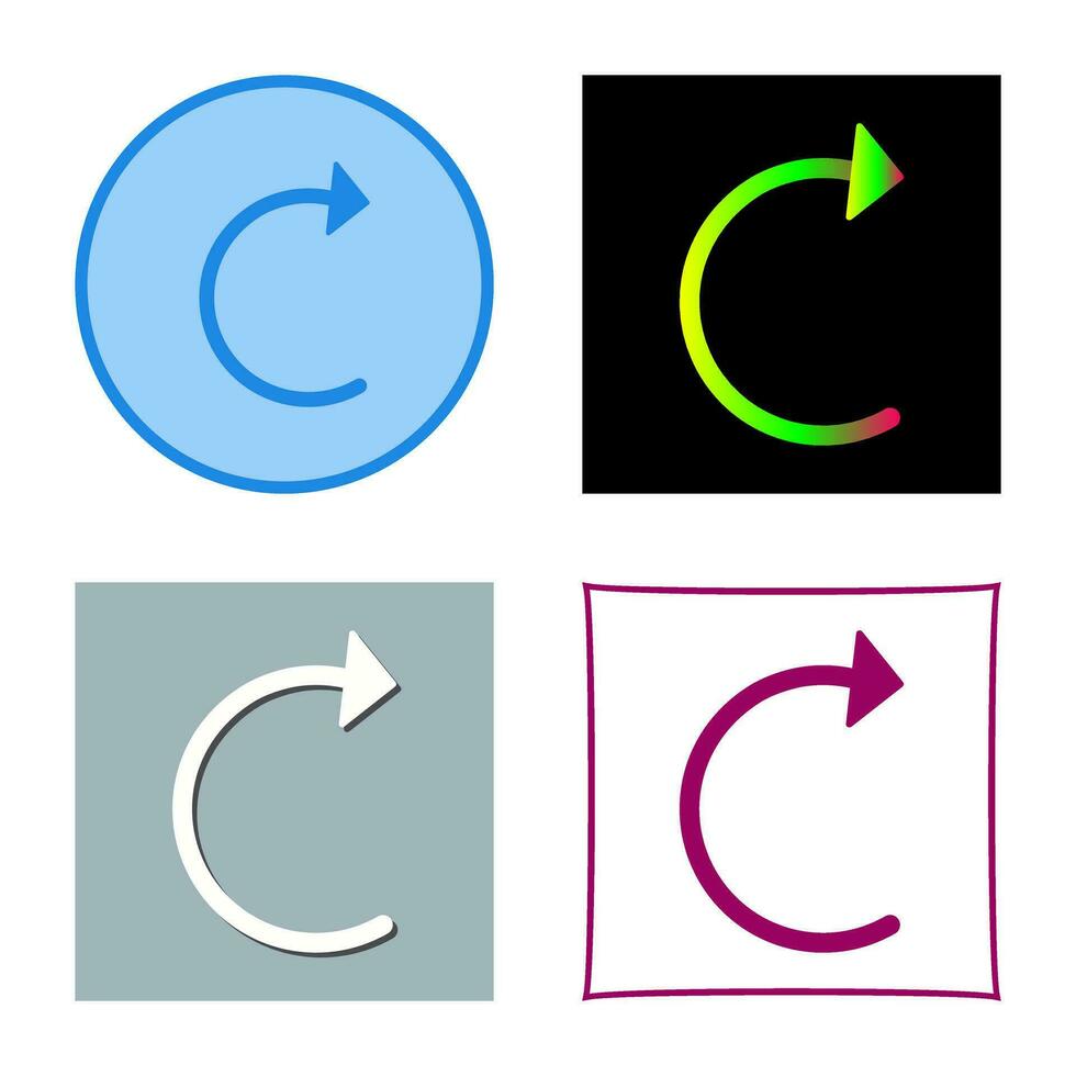 Unique Reload Vector Icon