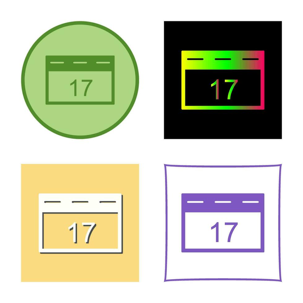 Unique Event Management Vector Icon
