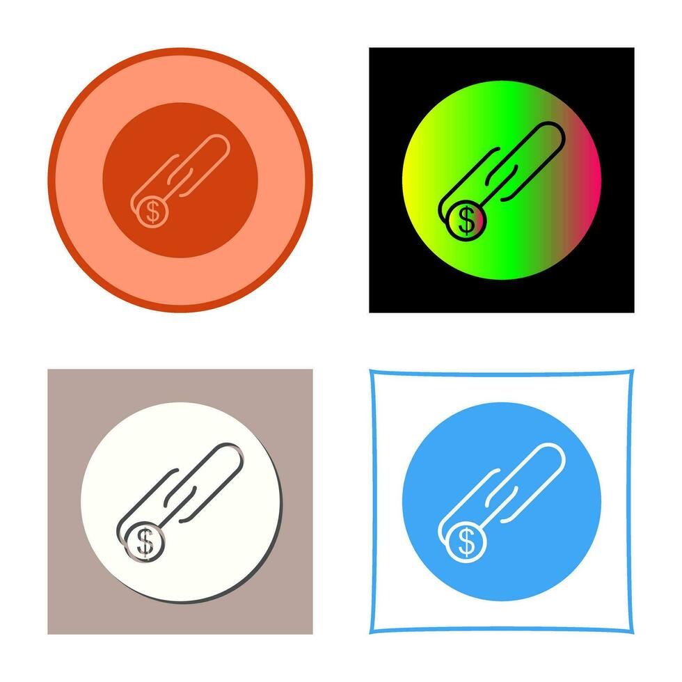 Unique Link Sales Vector Icon