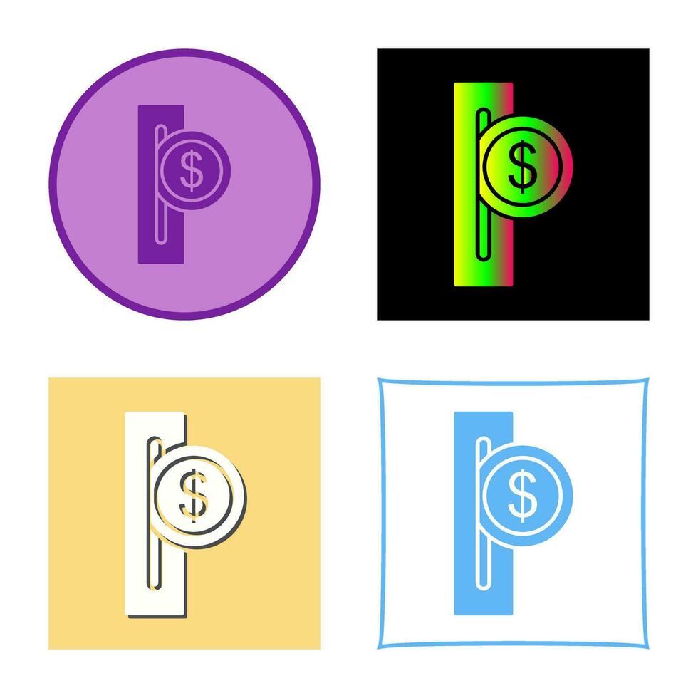 Slot for Coins Vector Icon
