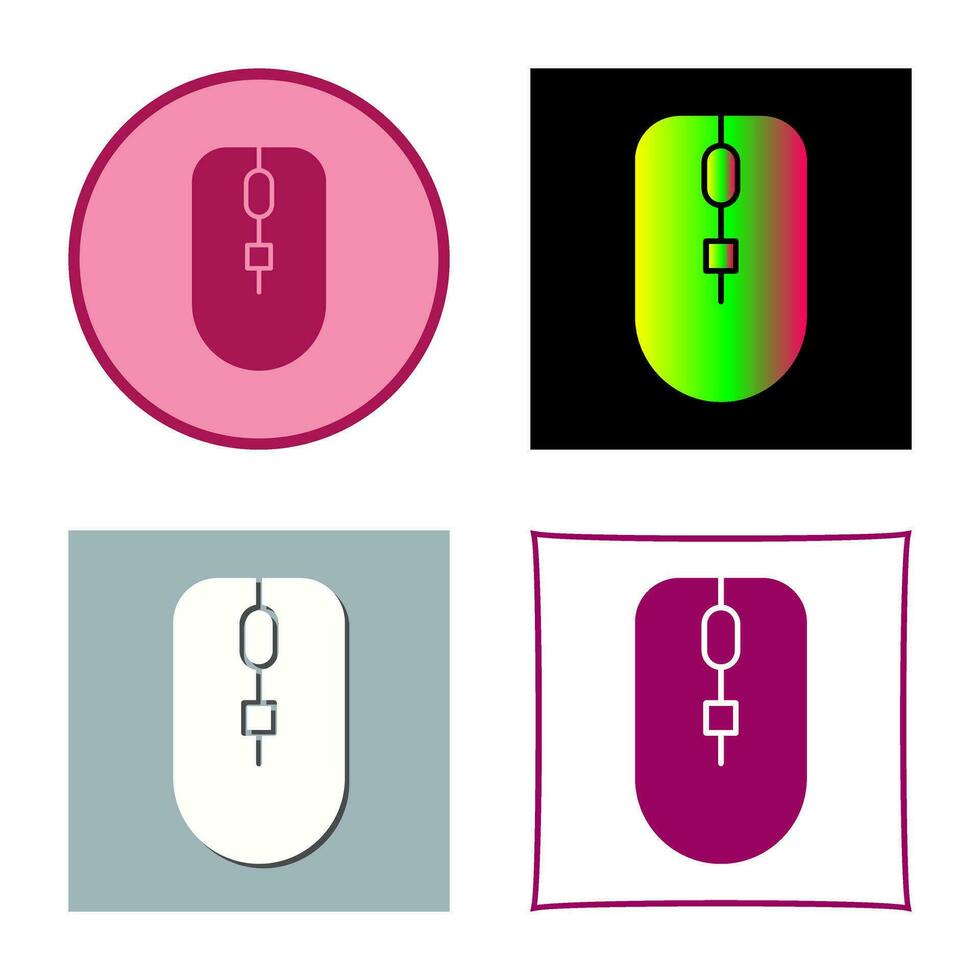 Unique Mouse Vector Icon