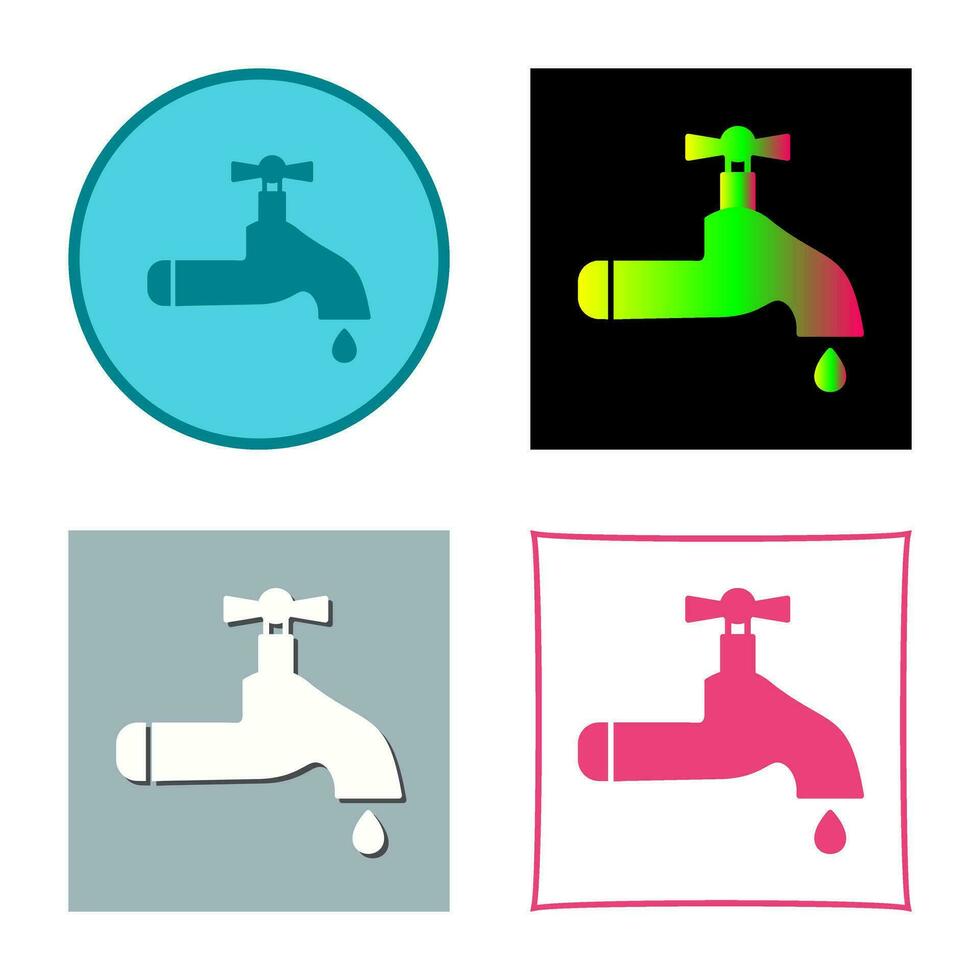 Water Tap Vector Icon