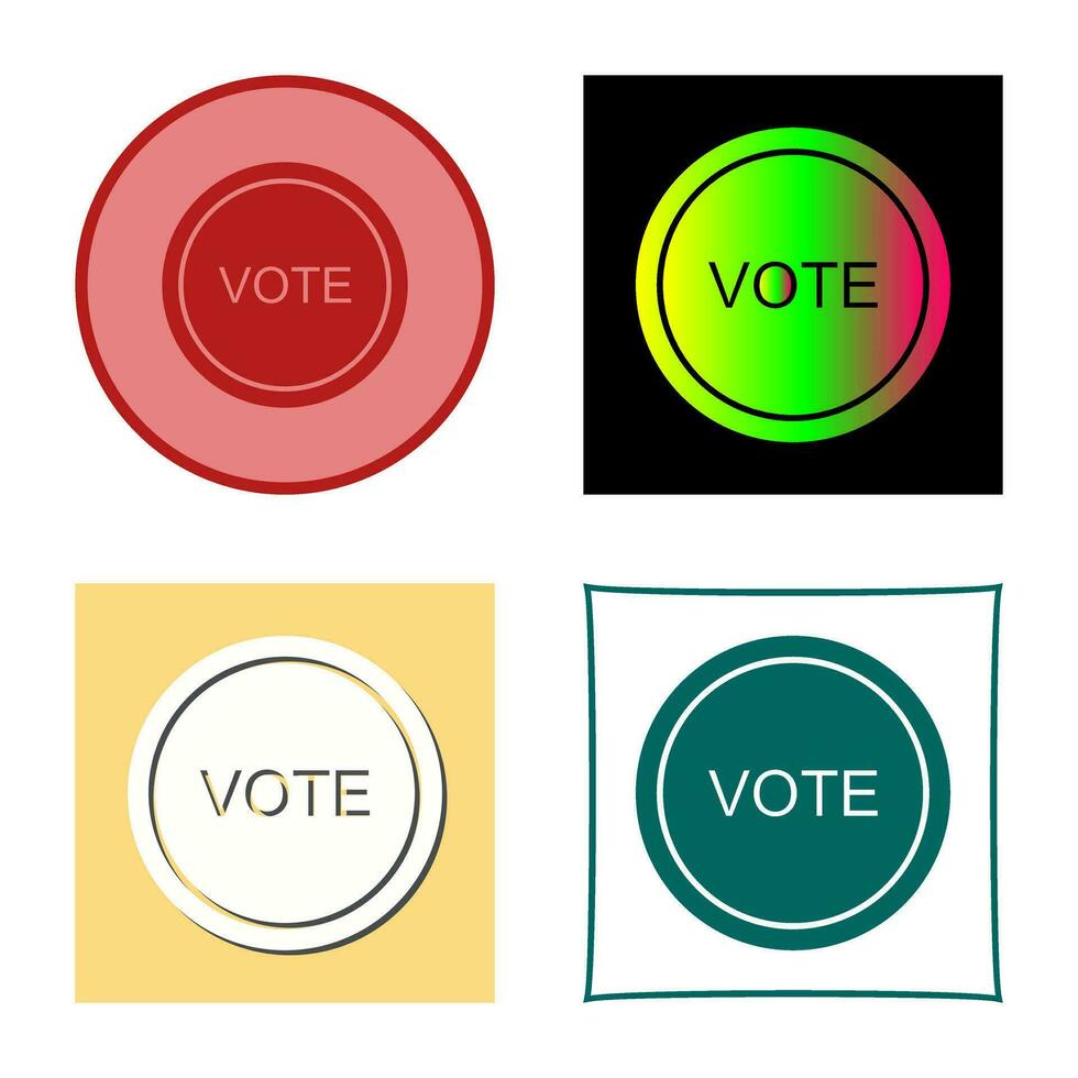 Vote Link Vector Icon