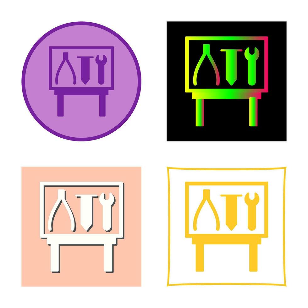 Tools Exhibit Vector Icon