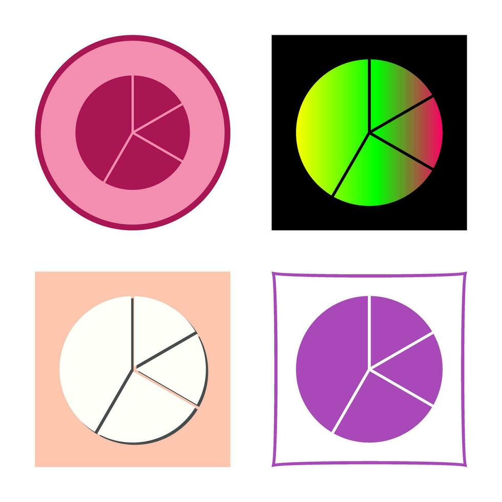 Pie Chart Vector Icon