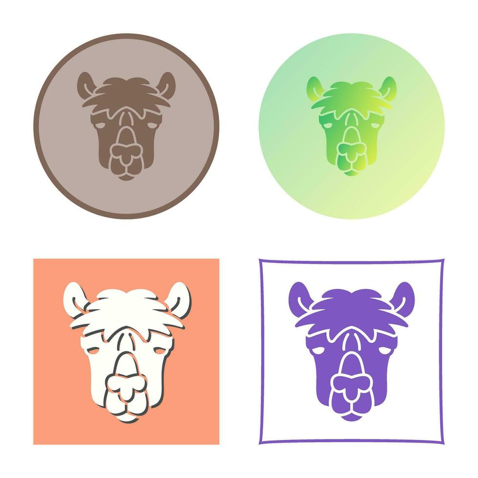 Alpaca Vector Icon