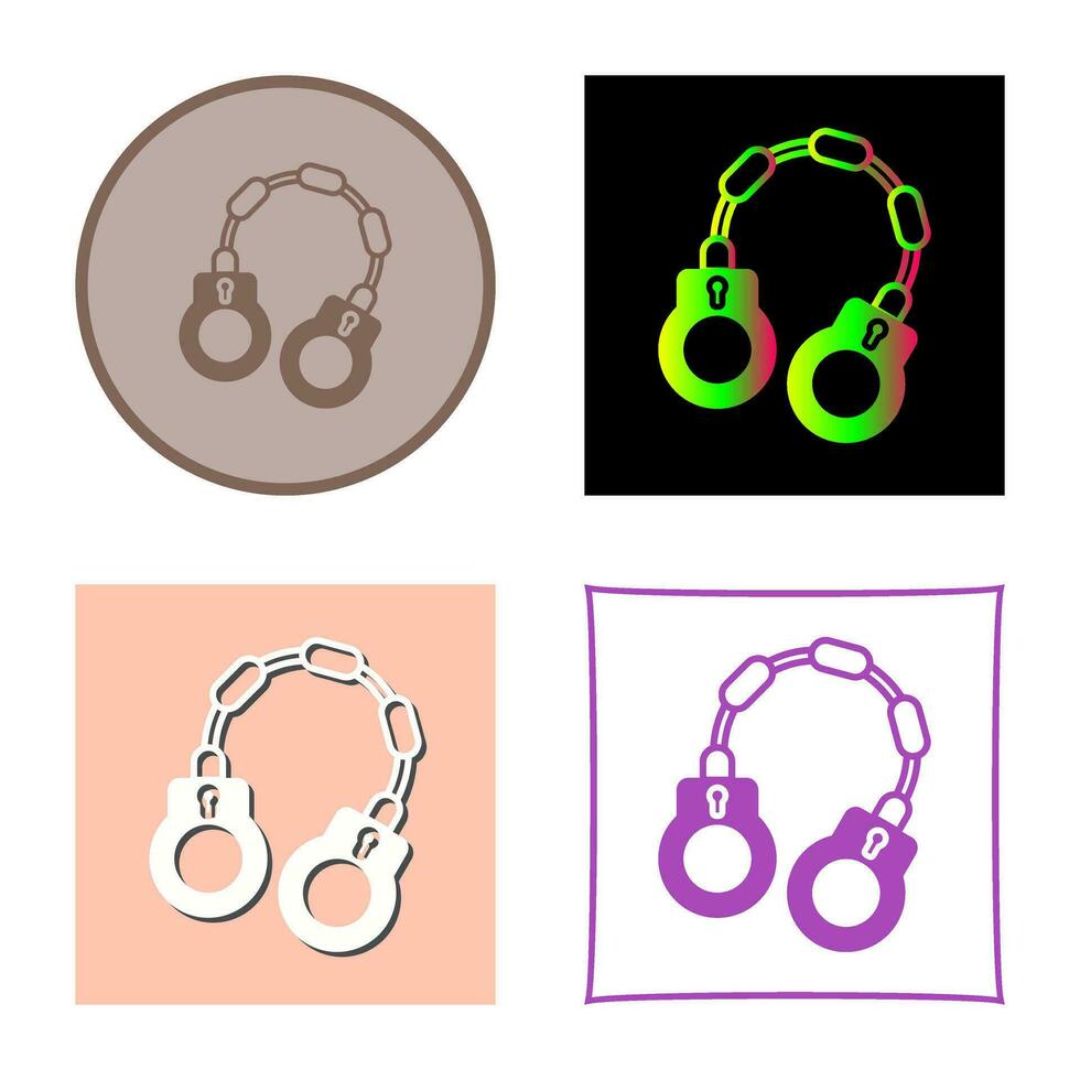 Handcuff Vector Icon