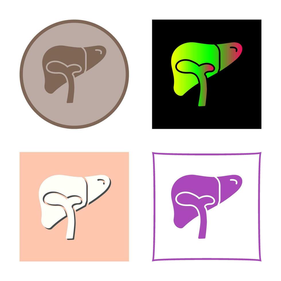 Liver Vector Icon