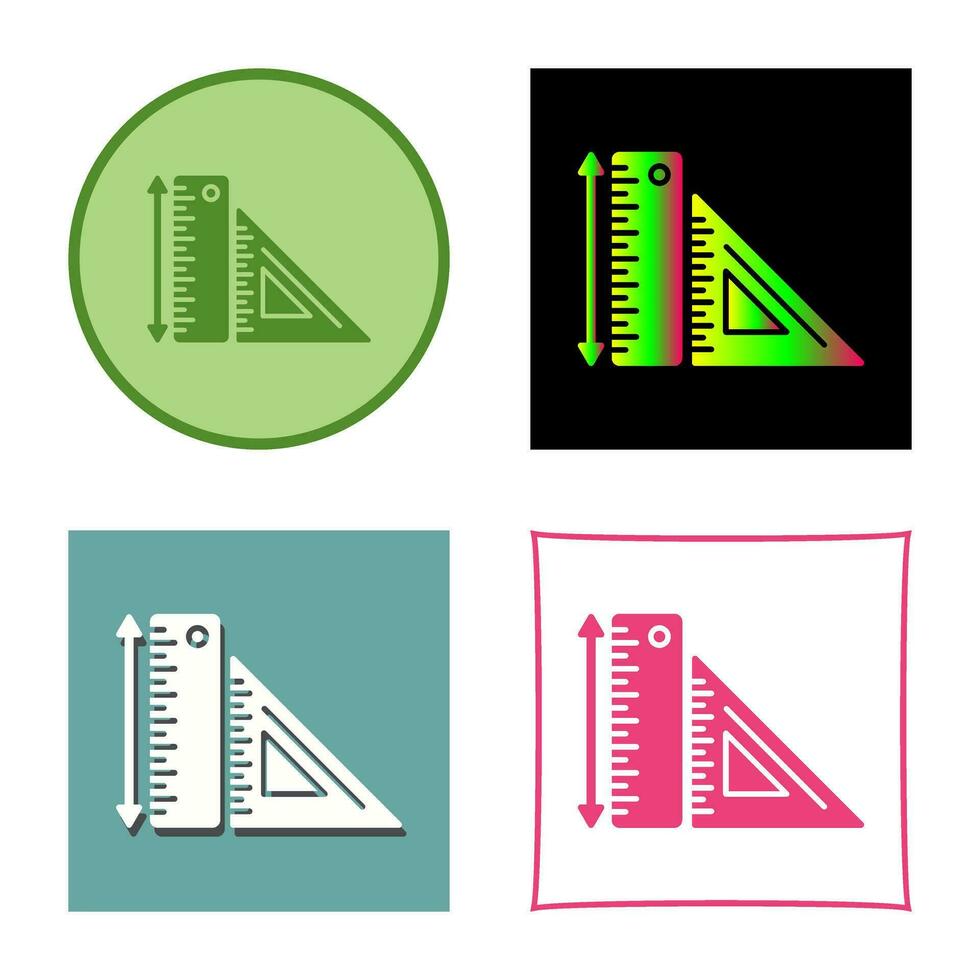 Rulers Vector Icon