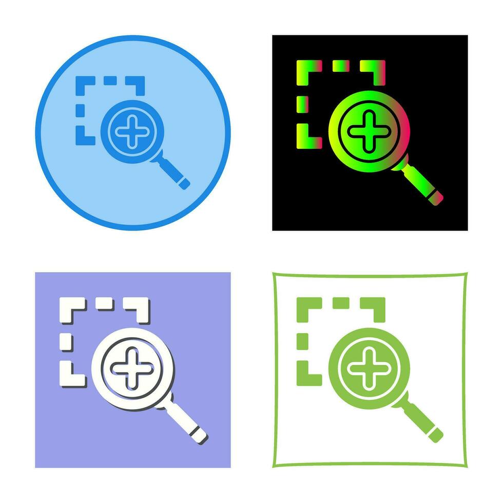 Zoom In Vector Icon