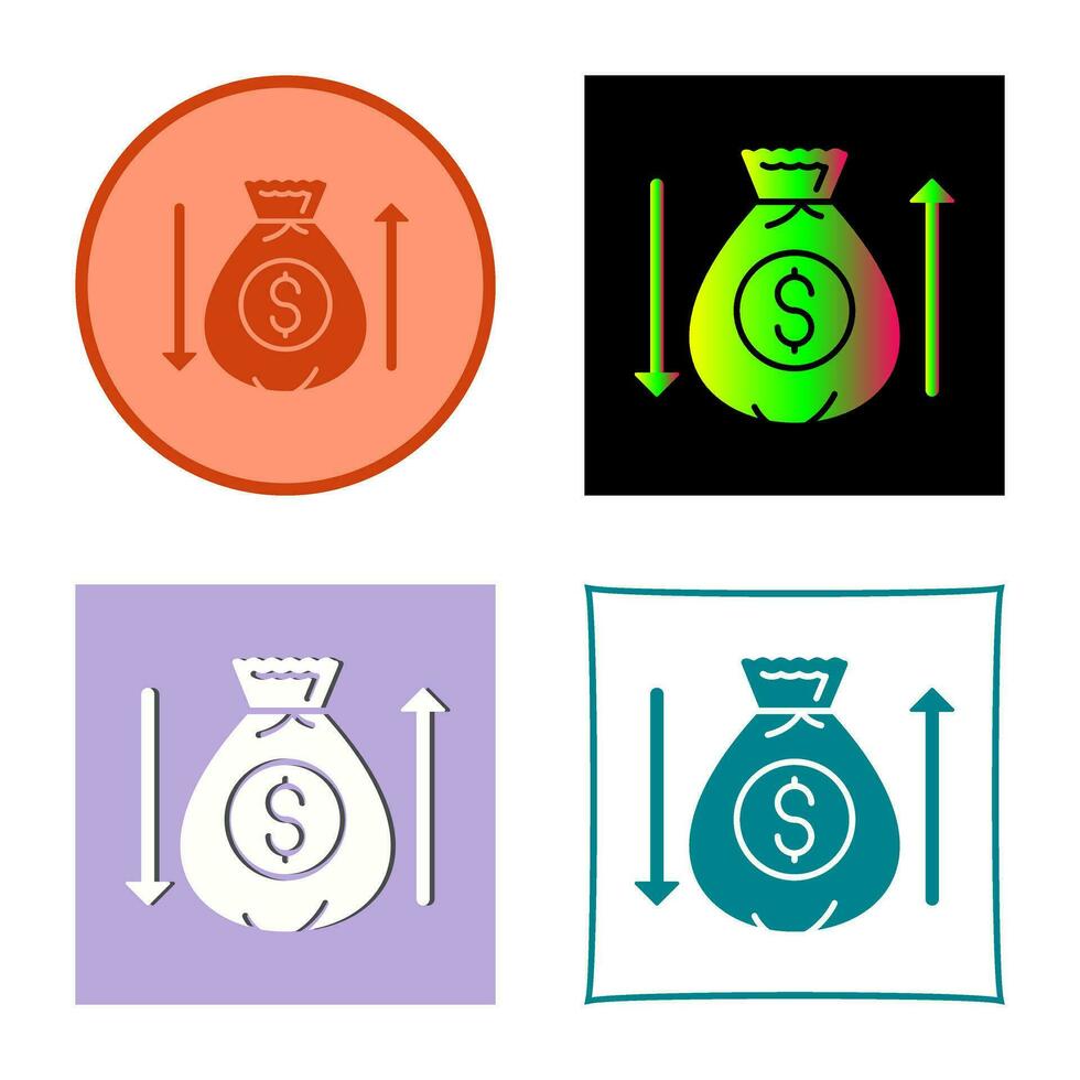 Money Bag Vector Icon