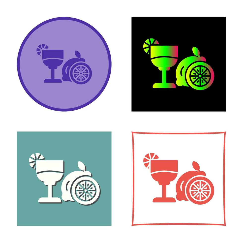 Lime Juice Vector Icon