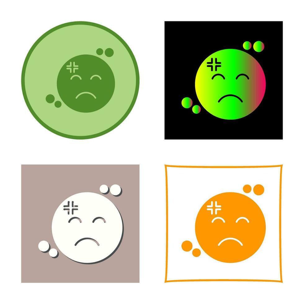 Dissapointment Vector Icon