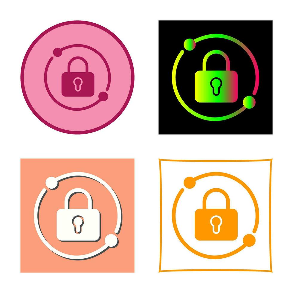 Pad Lock Vector Icon