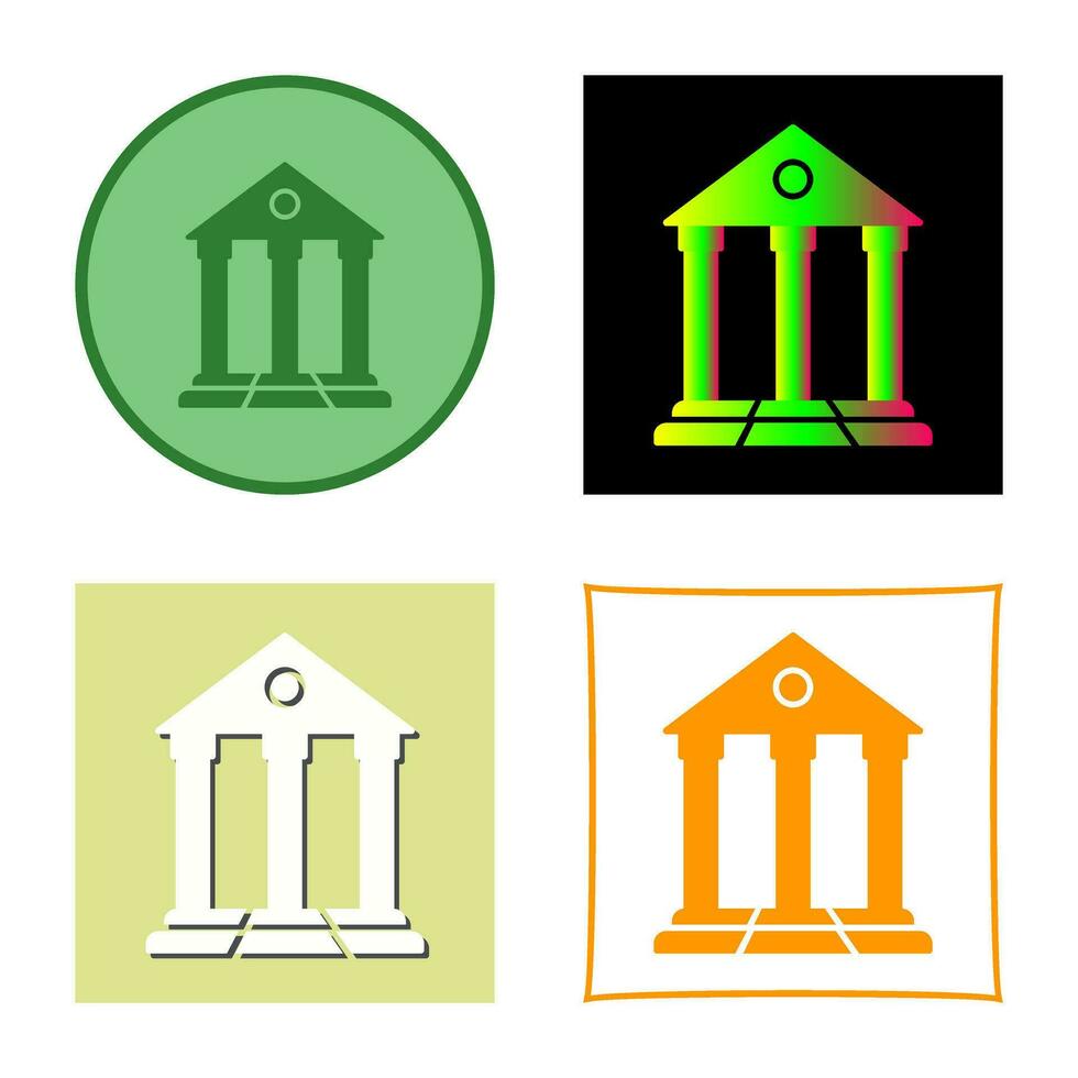 Parthenon Vector Icon
