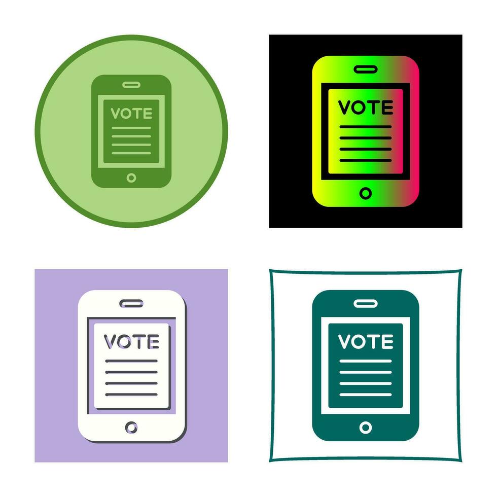 Vote Vector Icon
