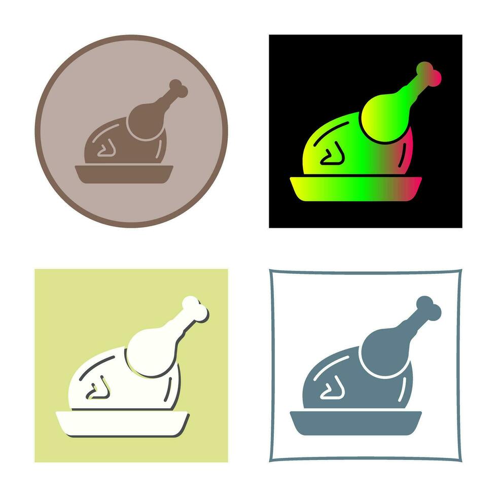 Chicken Vector Icon