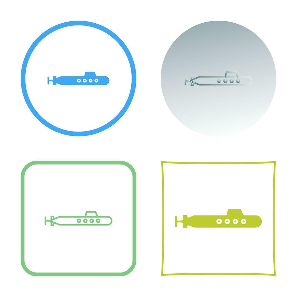 Submarine Vector Icon