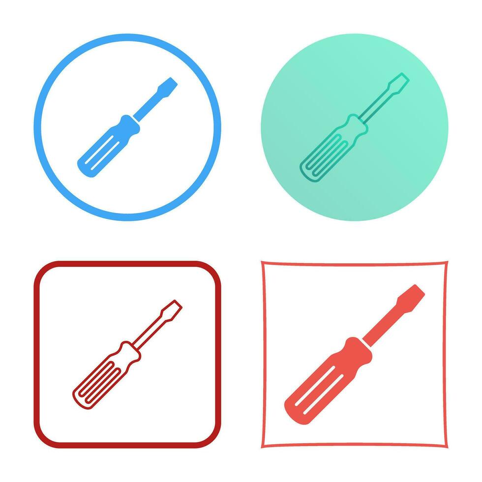 Screw driver Vector Icon