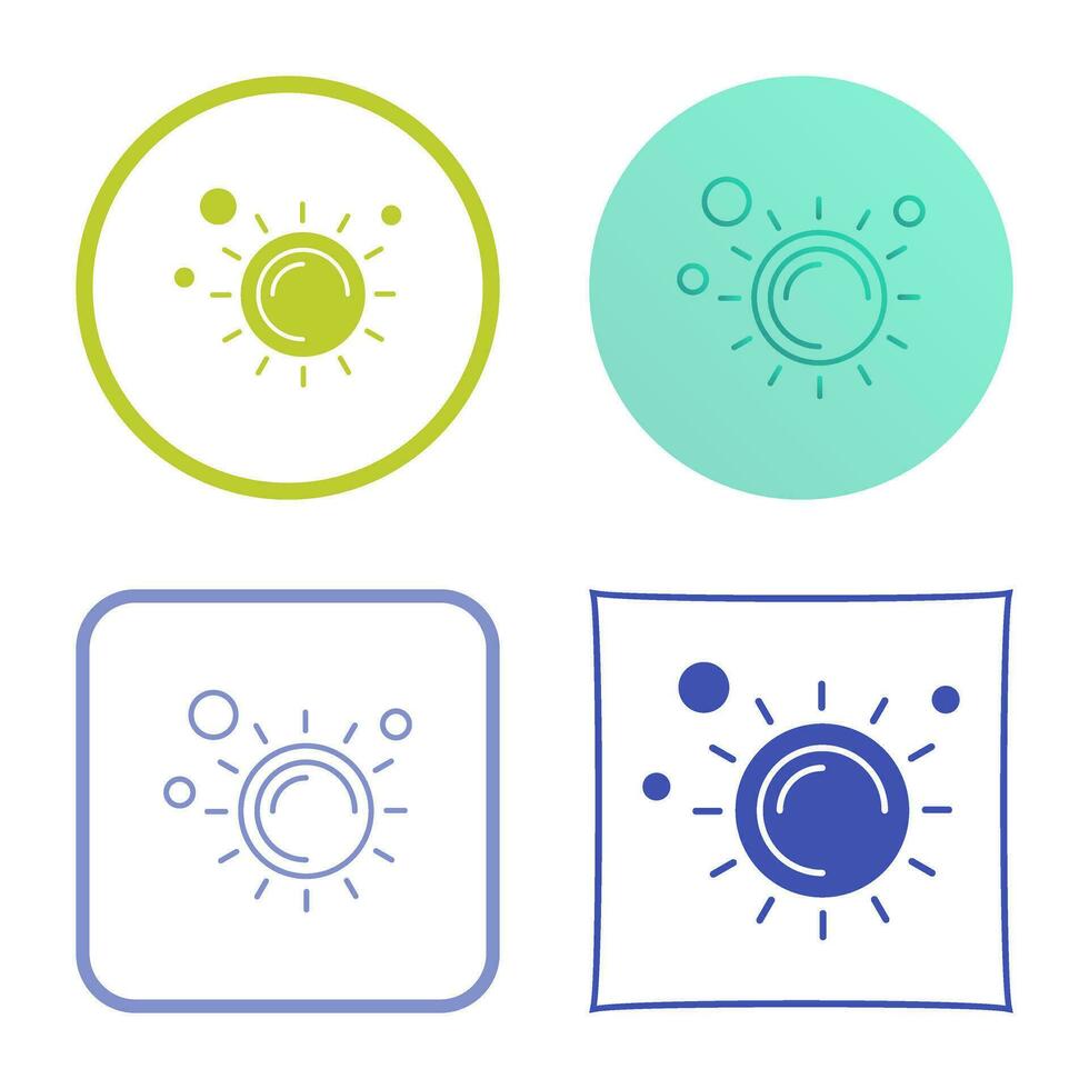 Sun Vector Icon