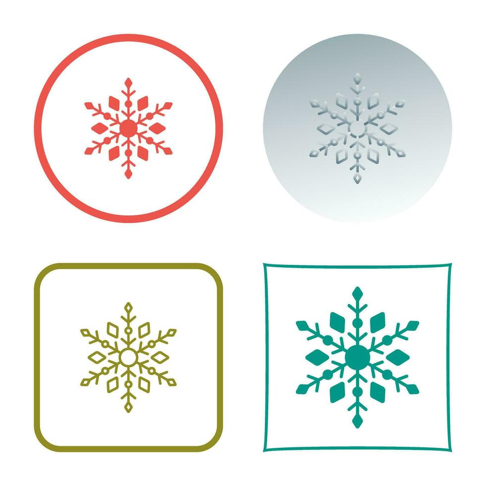 Snow Flake Vector Icon