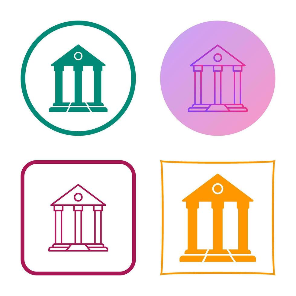 Parthenon Vector Icon