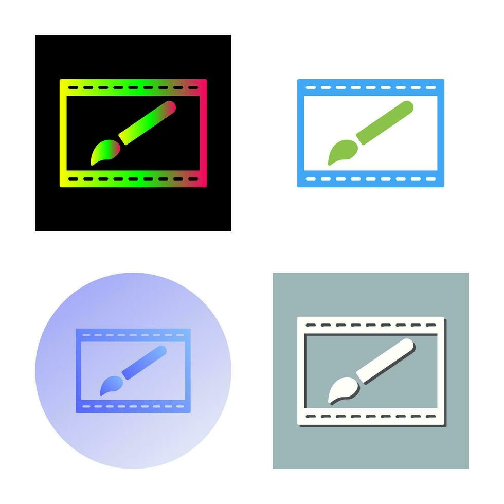 Unique Website Design Vector Icon