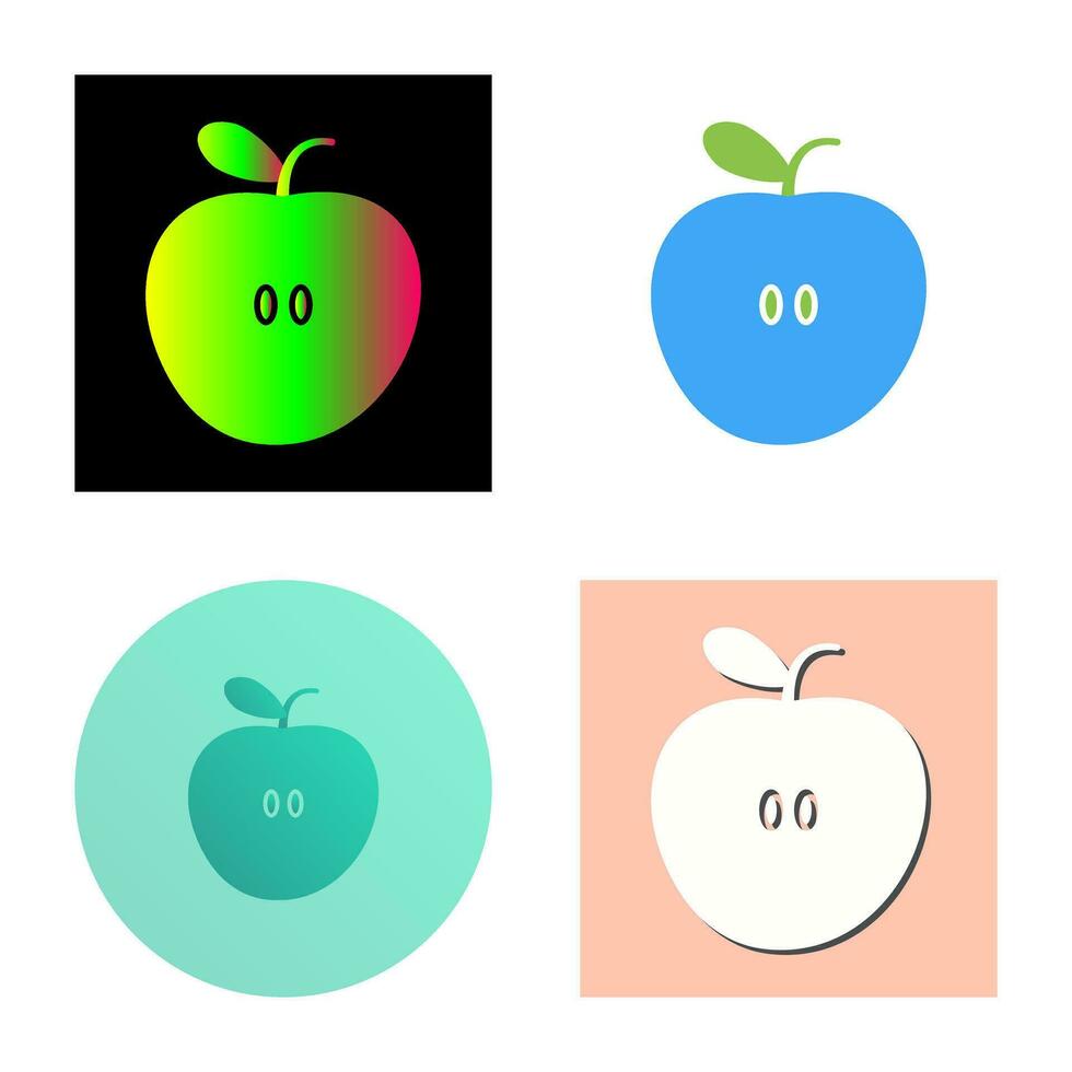 Apples Vector Icon