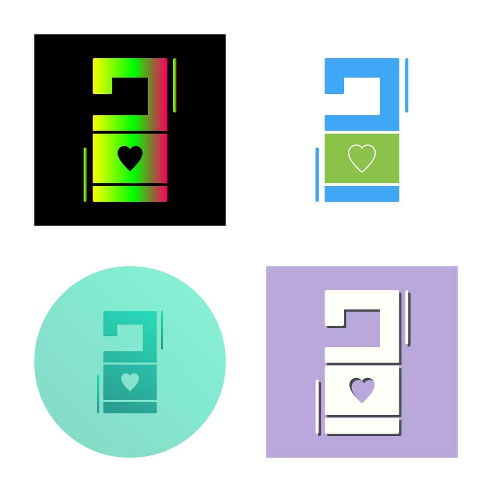 Door Knob Sign Vector Icon