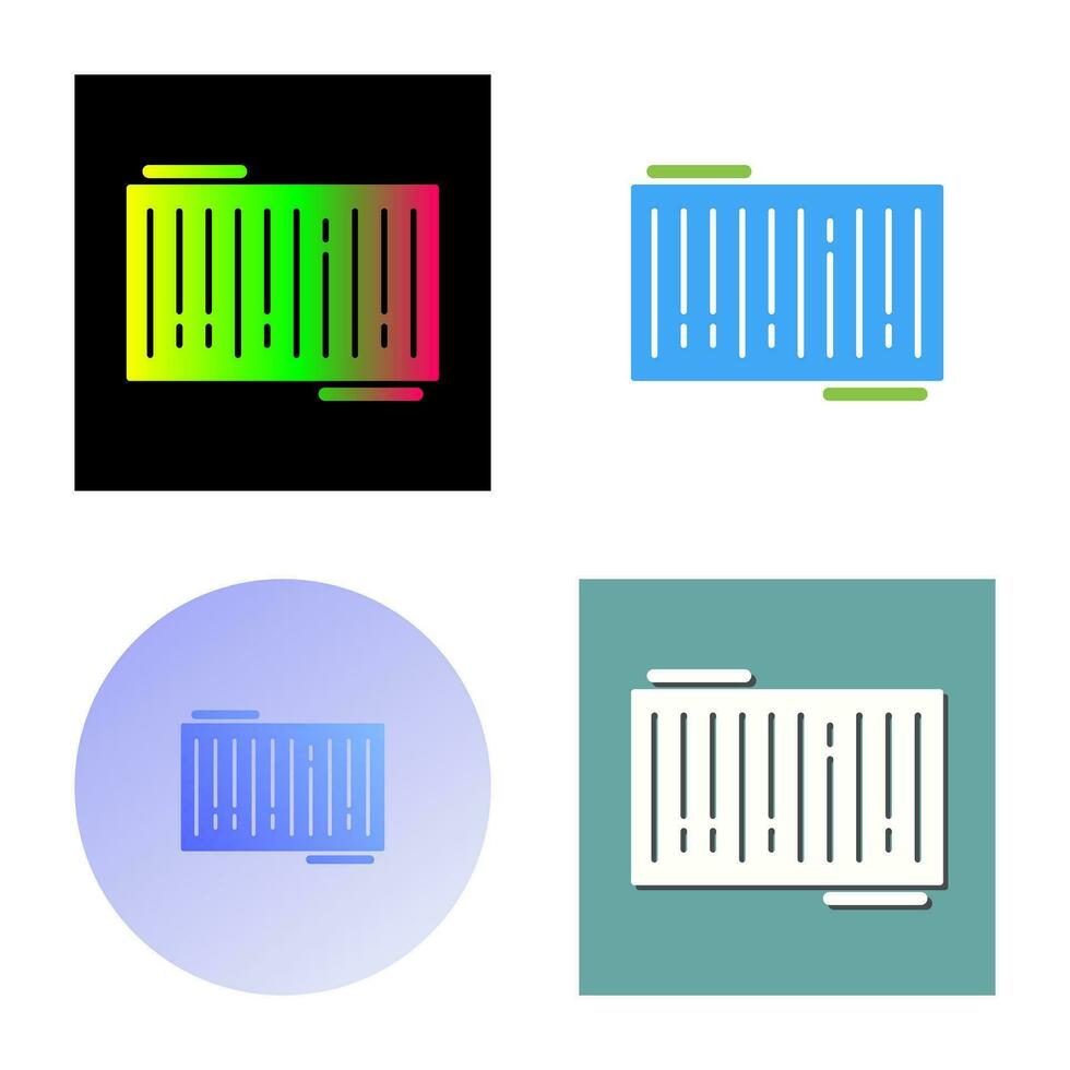 Barcode Vector Icon