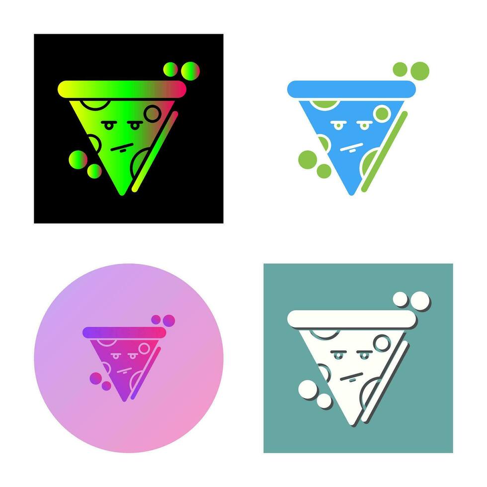 icono de vector de pizza