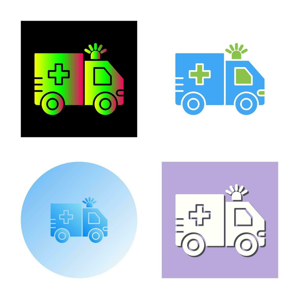 Ambulance Vector Icon