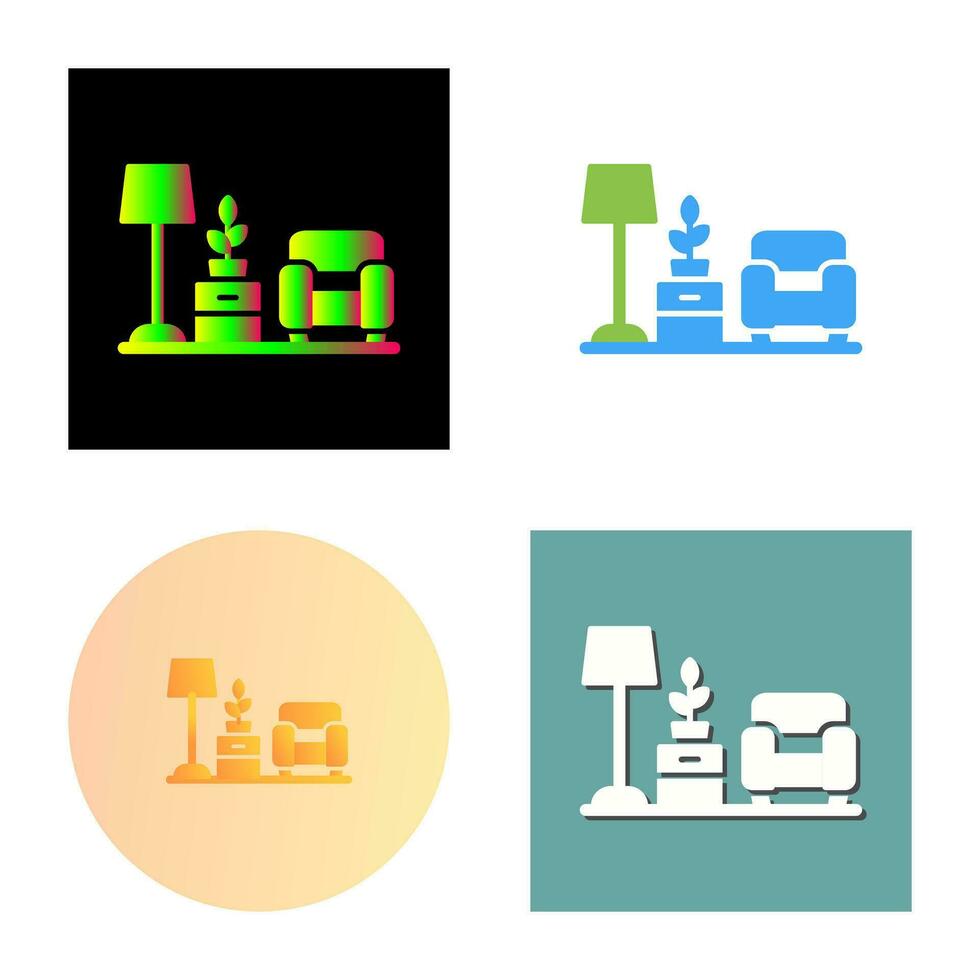 Living Room Vector Icon