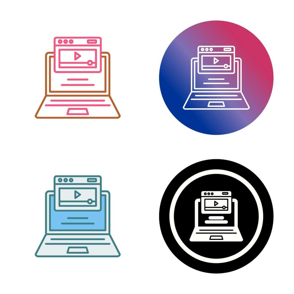 Webinar Vector Icon