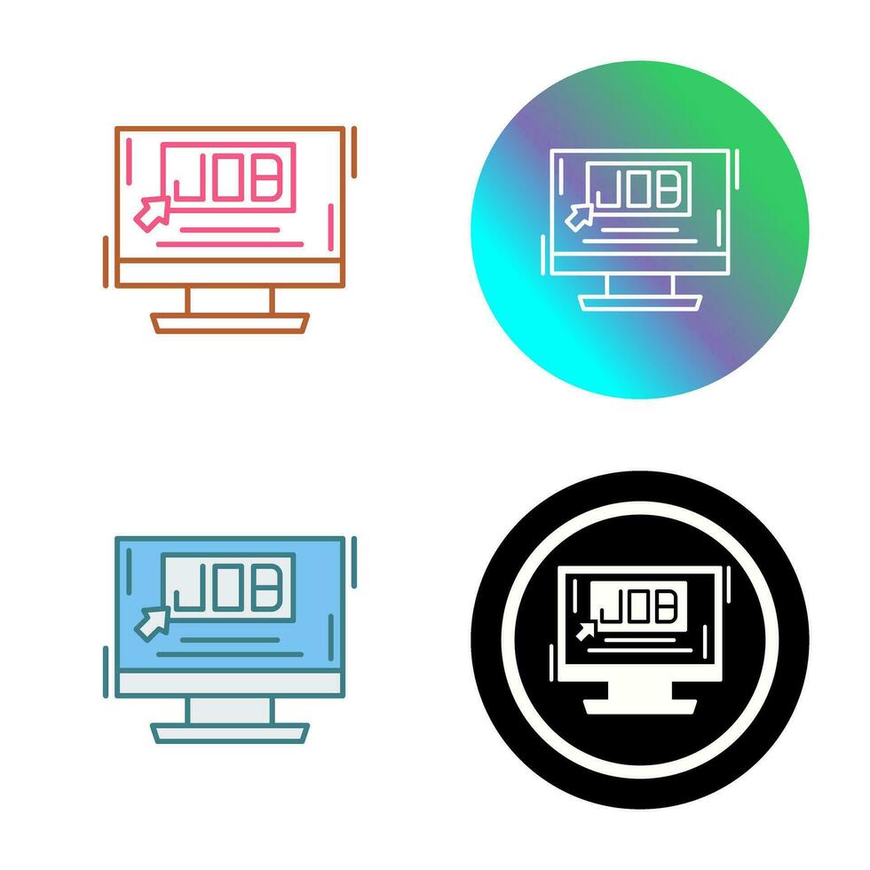 Job Vector Icon