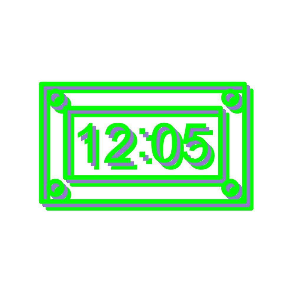 Unique Timer Vector Icon