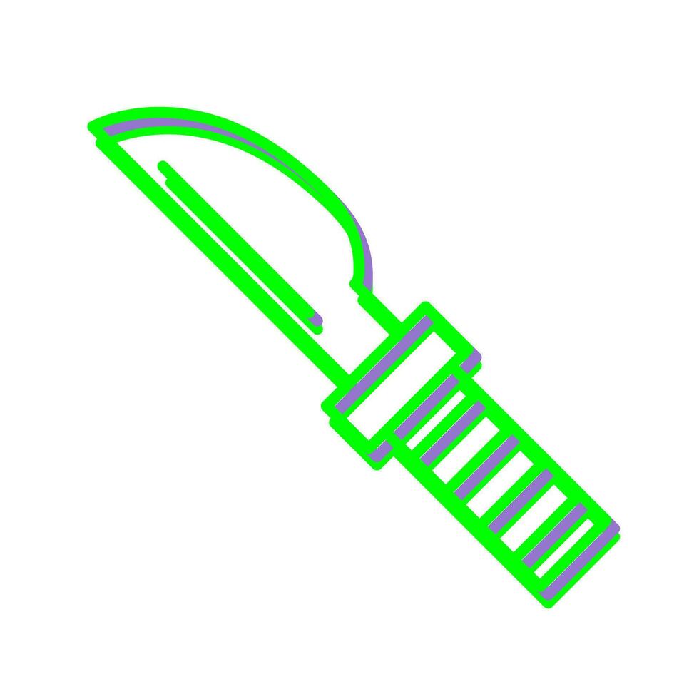 icono de vector de cuchillo