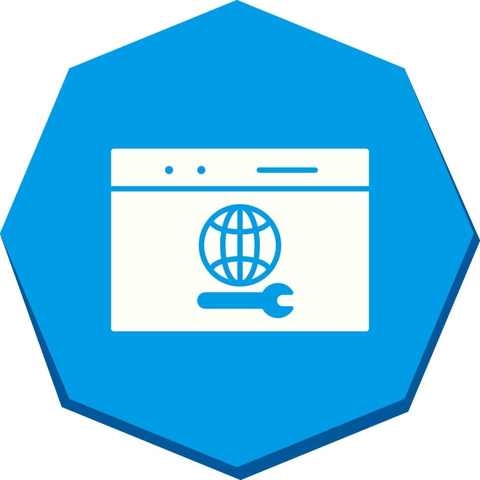 Unique Web Support Vector Icon