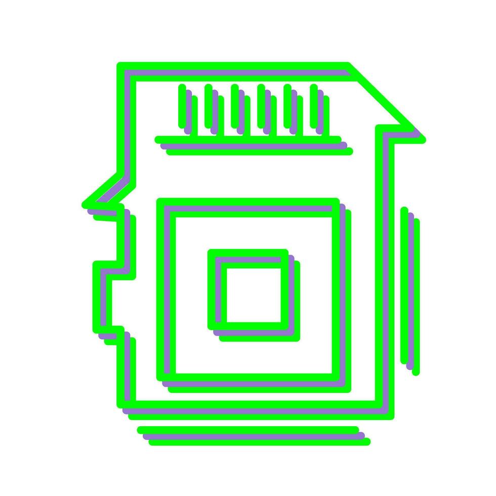 Sd Card Vector Icon