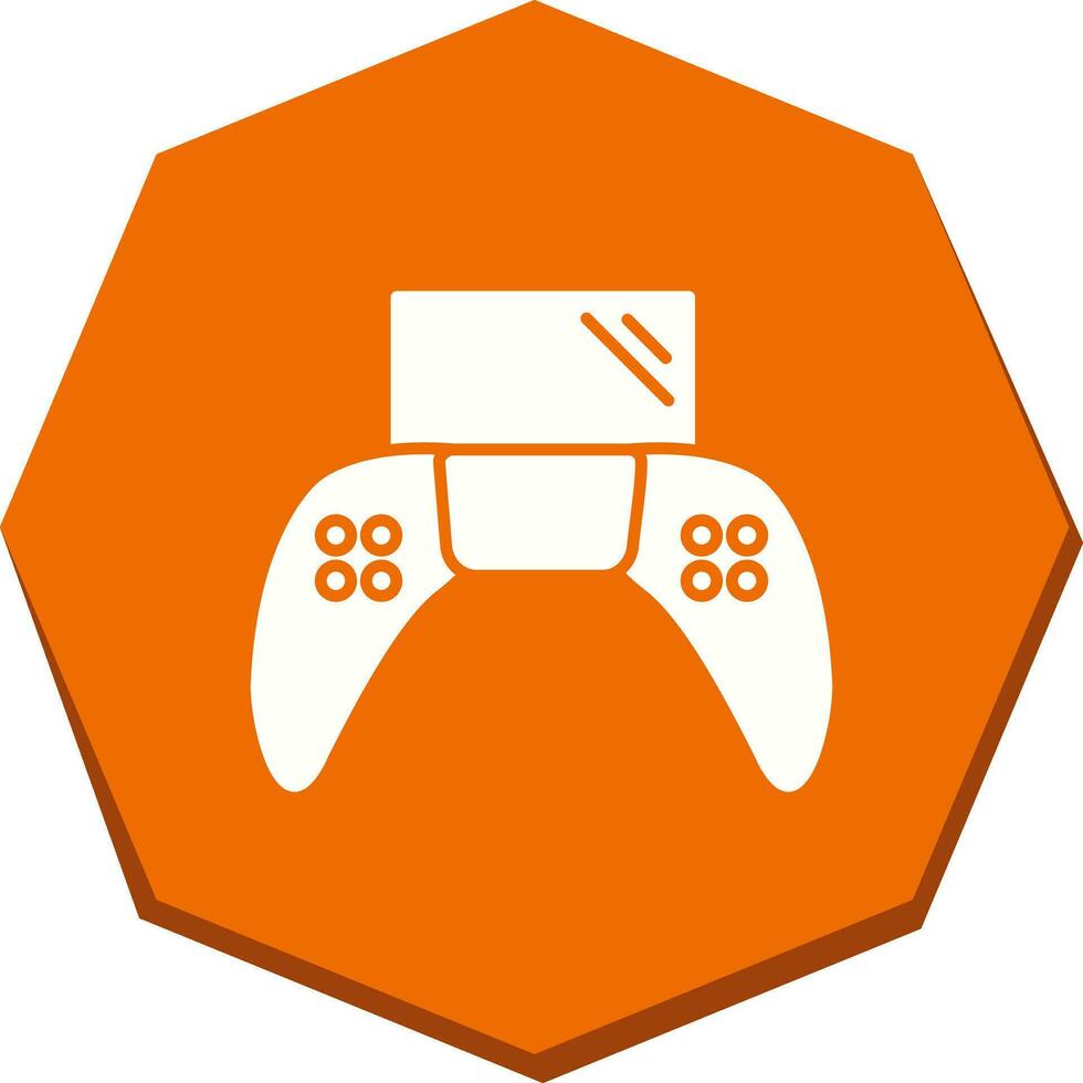 Unique Play Station Vector Icon