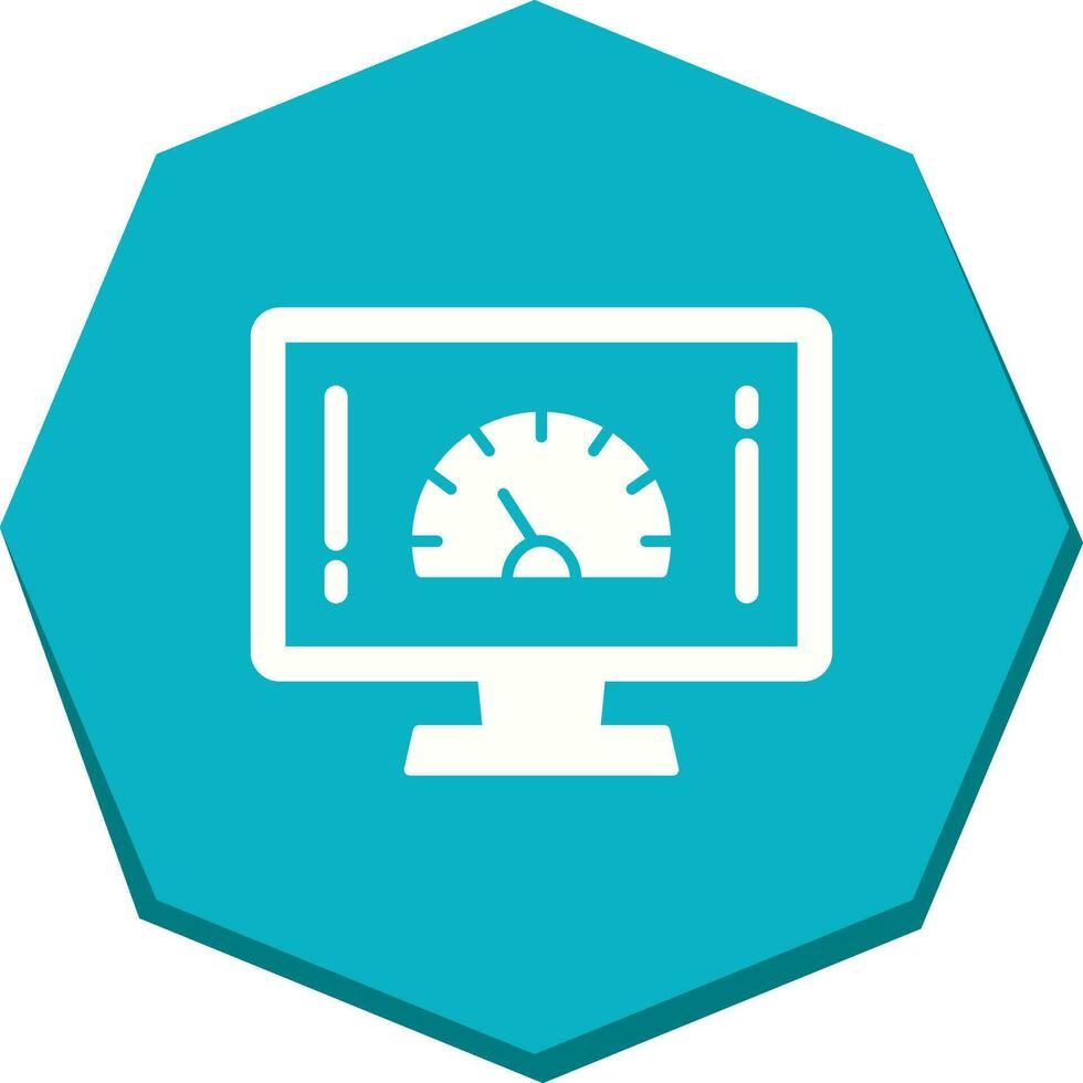 Speed Test Vector Icon