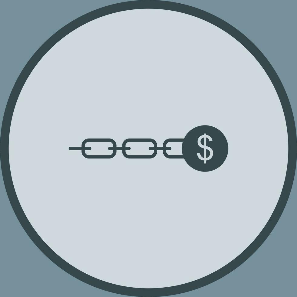 Unique Link Sales Vector Icon