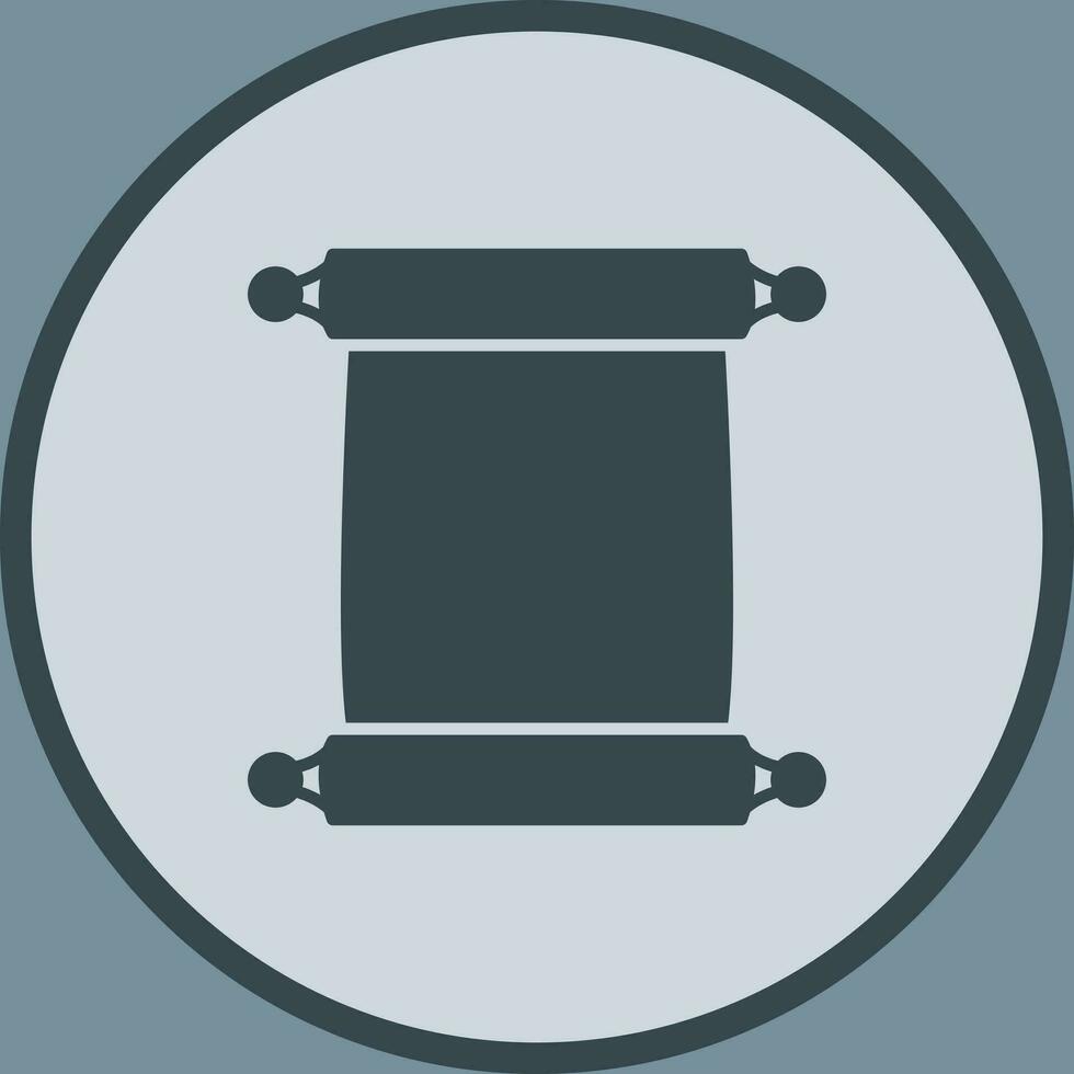 Scroll of Paper Vector Icon