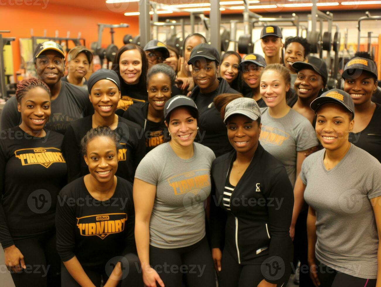 Photograph of Women who lift empower themselves AI Generative photo