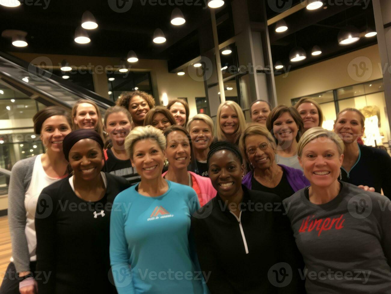 Photograph of Women who lift empower themselves AI Generative photo