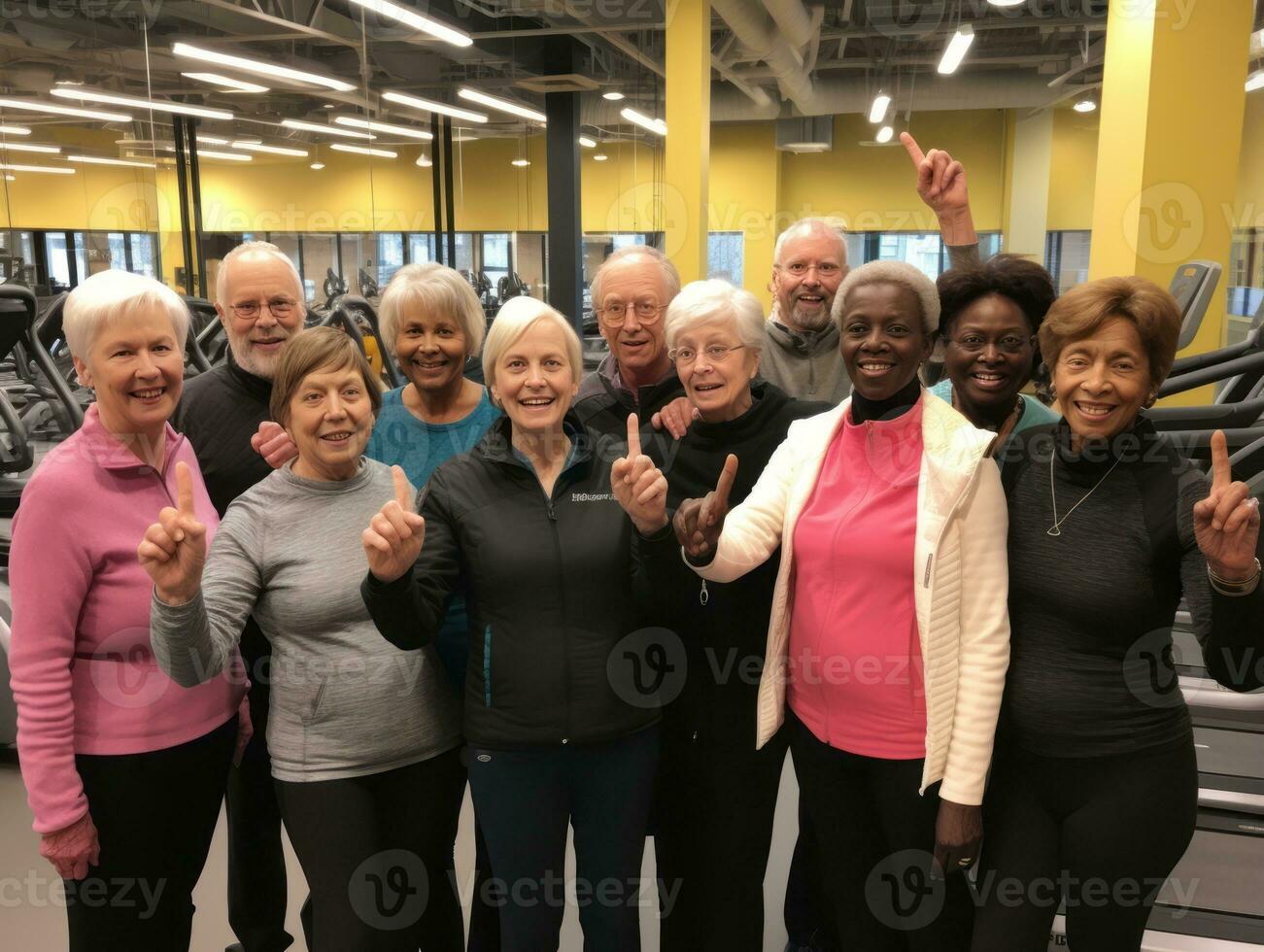 Photograph of Women who lift empower themselves AI Generative photo